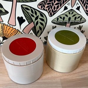 Set of vintage Thermos brand insulated food containers